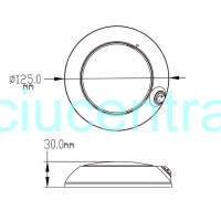 Apvalus LED šviestuvas Nr. 1 Apvalus LED šviestuvas Nr. 1